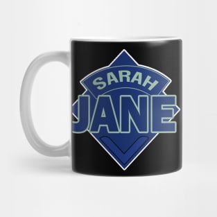 Sarah Jane Smith COMPANION - Doctor Who Style Logo Mug